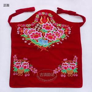 传统背带老式新生婴幼儿刺绣花背扇云南贵州后