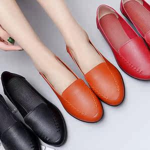 中年鞋子老北京布鞋女2017春季新款百搭2018