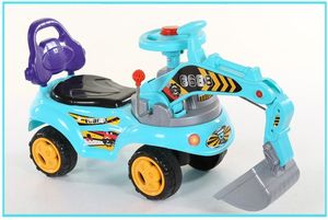 儿童玩具大型挖机可坐人电动挖挖机大号可骑充