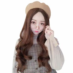 【假发女长发微卷网红价格】最新假发女长发微