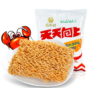 南街村 天天向上麻辣小龙虾香脆面60g 方便面干脆面捏碎面零食