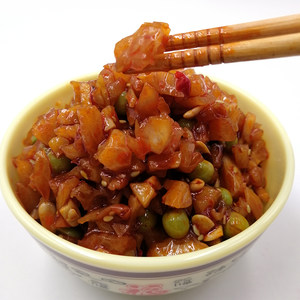 香酱丁500g酱萝卜丁上海三林酱菜七宝老街小酱园下饭菜五仁酱丁