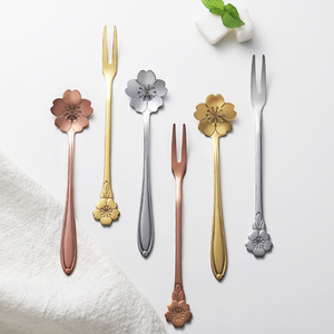 创意水果叉子套装图片