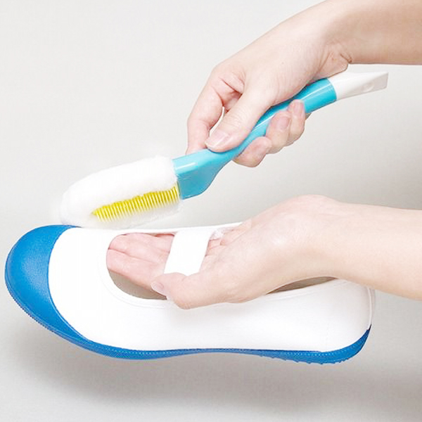 日本LEC刷鞋刷子软毛鞋刷清洁多功能家用运动网面擦鞋洗鞋专用刷