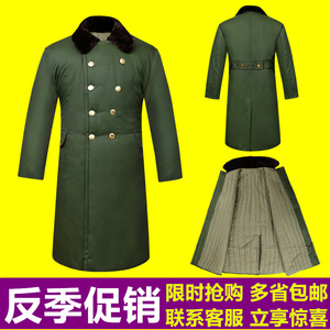 class=h>正品 /span>防寒男女長款軍 span class=h>大衣 /span> span