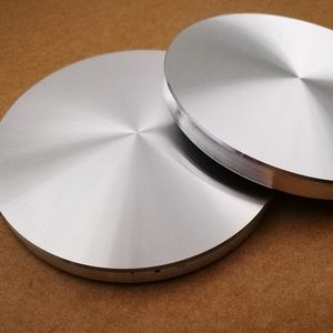 固定配件铝饼钢化固定茶几桌子玻璃脚腿圆形专用支撑五金连接件