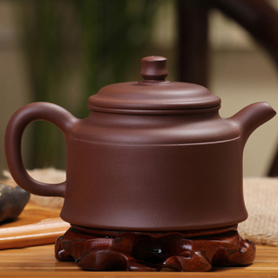 正品 大和堂宜兴市名家半手工德钟壶大容量原矿紫砂壶礼品茶壶