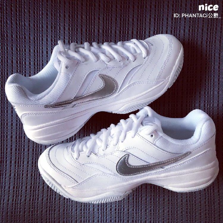 Nike Court Lite 耐克女子小白鞋 白银老爹鞋 网球鞋 845048-100
