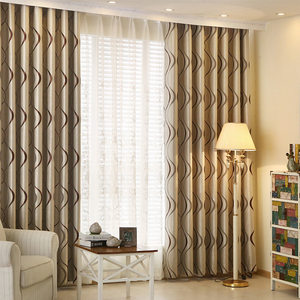 水波 /span> span class=h>纹 /span>加厚提花遮光 span class=h>窗帘