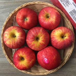 智利新鲜gala苹果3斤装进口佳丽果脆甜优质嘎啦果新鲜苹果水果