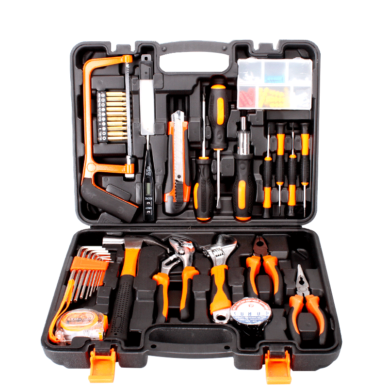 顶谷 手动组合家用工具套装 五金工具组套 电工维修工具箱组