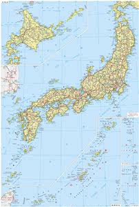 【日本地图中文版图片】日本地图中文版图片大
