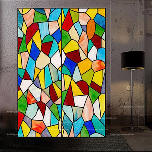 彩绘橱柜门玻璃贴纸图片