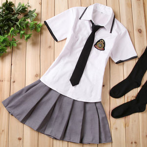 包邮校服日本女学生制服水手服学生套装班服英伦学生运动校服裙