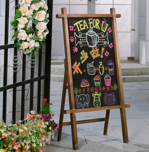 杂货小 span class=h>花架 /span>黑板咖啡饭馆店铺广告画板留言板