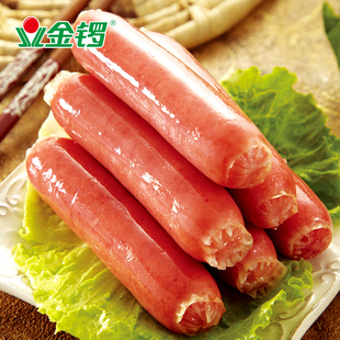 金锣台式烤香肠380g/袋 台湾风味肉肠 手抓饼热狗肠火腿肠烧烤肠