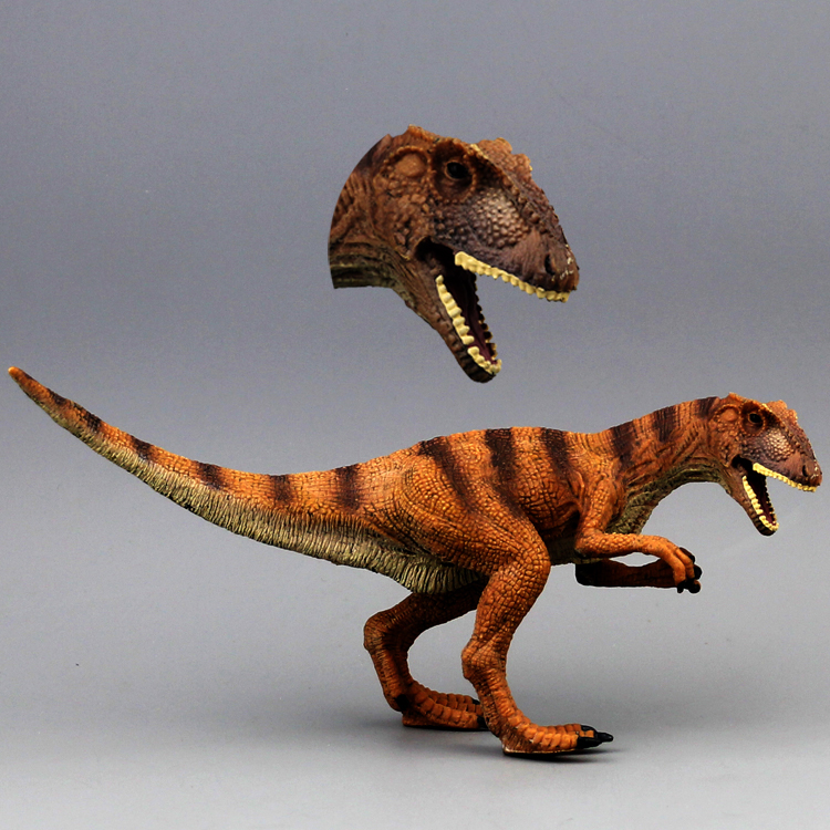 原始风侏罗纪世界仿真恐龙玩具模型礼物异特龙儿童玩具礼物
