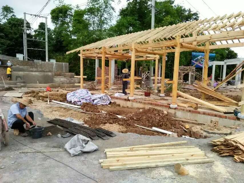 侗族風雨橋長廊木樓木涼亭鼓樓古戲臺古樓風雨樓古民居木房子鼓樓