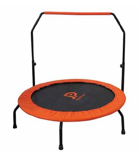 室内蹦 span class=h>蹦床 /span> 圆形带把手成人健身房商用跳跳床