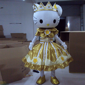 凯蒂猫hellokitty卡通人偶服装kt猫人穿玩偶服装行走人偶公仔道具