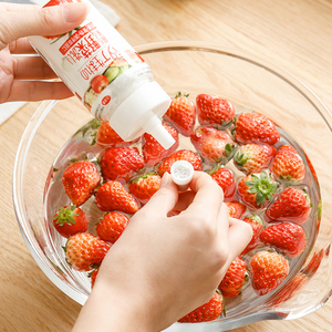 日本进口天然洗水果蔬菜的清洗剂洗洁精孕妇可用贝壳粉果蔬清洗