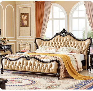 席梦思床新款大床双人软床床时尚软床主卧欧式小奢华大气真皮婚床