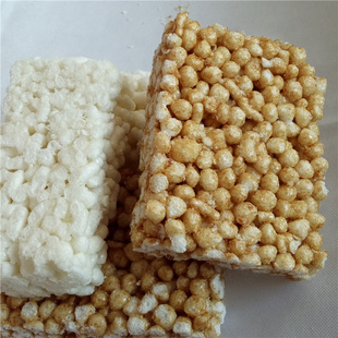 包邮米花板小米花爆玉米花粗粮糕点果子米花糖棒儿时膨化米糕500g