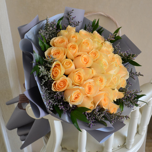  span class=h>鲜花 /span>速递香槟玫瑰花束 span class=h>礼盒 