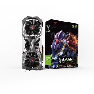 七彩虹 igame gtx1070ti vulcan x top 电脑显卡 游戏电竞 3风扇