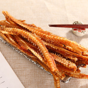 浙江温岭特产香酥烤 span class=h>鱼排 /span>即食鱼骨头鱼刺海鲜