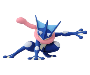 正版tomy 精灵宝可梦 手办模型 神奇宝贝 下蹲甲贺忍蛙sp-09自有