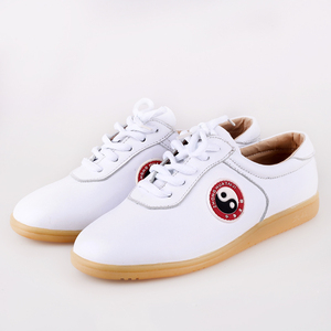 包邮 整皮顾老师太极鞋男女武术练功鞋纯牛皮牛筋底休闲鞋