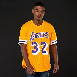 【日落】mitchell&ness 魔术师 约翰逊32号 span class=h>球衣 /span>
