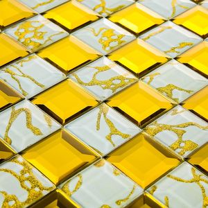 纹镜面水晶玻璃马赛克电视背景墙边框 马赛克