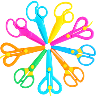 5折) 天猫 umi创意笔形剪刀彩色可爱迷你办公便携学生手工安全儿童