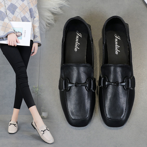 开车平底鞋图片