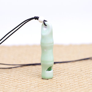 古风情侣口哨骨哨陶瓷 span class=h>项链 /span>复古民族风毛衣链