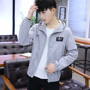 青少年防晒服男孩夏季衣服初中小学生外套大童