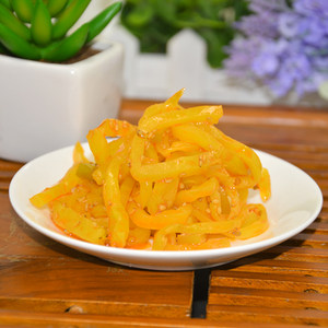 山东特产正宗椒油 span class=h>榨菜 /span>丝自制新鲜咸菜酱菜下