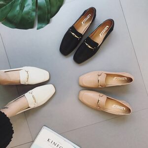 豆豆鞋女学生2017新款女鞋百搭韩版平底春季