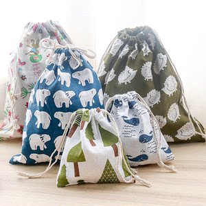 布袋束口袋旅行图片