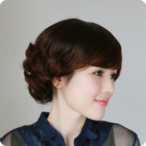 假发马尾女士绑带式长中短直发长发马尾辫逼真