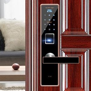 家用防锁电锁反提大盗门锁智能指门防盗锁锁刷卡纹锁子门密码