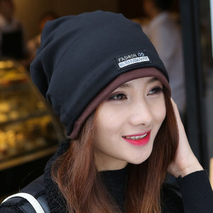 韩版秋冬套头帽图片