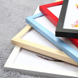 创意照片相框家用挂墙相片白色宜家现代多尺寸简易壁挂简约画框实
