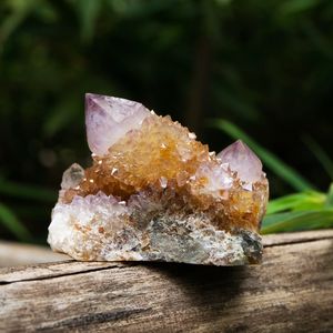 灵石之约天然紫晶矿标紫 span class=h>水晶 /span>黄 span class=h>