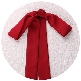 古风汉服发带少女森系超仙宫廷风魔道祖师魏无羡红发带腰带