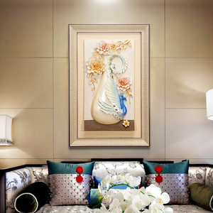 现代立体简欧浮雕 span class=h>装饰画 /span> span class=h>玄关 