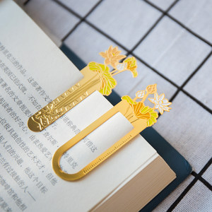 黄铜书签夹图片