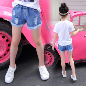 class=h>女孩 /span>6时尚8童装9中大童10韩版12岁薄款热裤